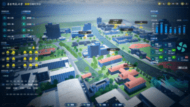 数字孪生智慧校园可视化平台